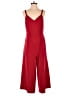 Ann Taylor LOFT Outlet Solid Red Jumpsuit Size 4 - photo 1