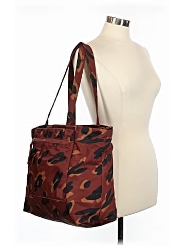 Madewell The (Re)sourced Tote Bag in Painted Leopard (view 2)