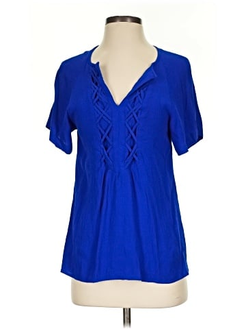 Nanette Lepore Short Sleeve Blouse (view 1)