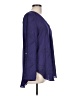 Apt. 9 100% Polyester Purple Long Sleeve Blouse Size L - photo 4