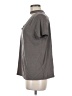 Lavender Fields Gray Short Sleeve Top Size M - photo 5