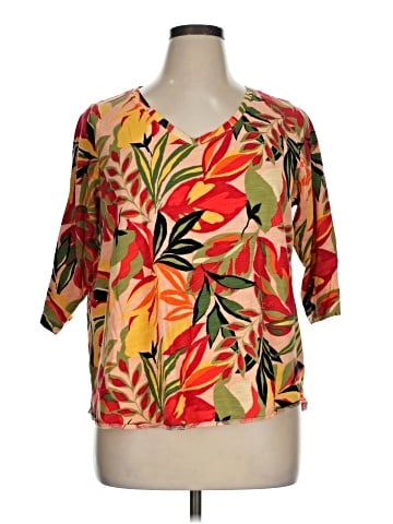 C&C California 3/4 Sleeve T-Shirt (view 1)