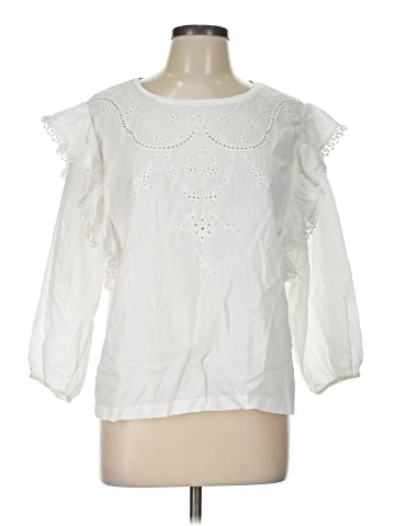 J.Crew 3/4 Sleeve Blouse (view 1)