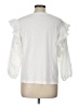 J.Crew 100% Cotton White 3/4 Sleeve Blouse Size L - photo 2