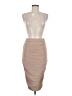 A'gaci Tan Cocktail Dress Size M - photo 1