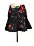 Express Floral Black Casual Skirt Size XS - photo 1