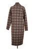 T Tahari Brown Coat Size M - photo 2
