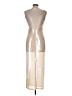 Unbranded Metallic Silver Tan Cocktail Dress Size M - photo 2