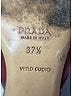 Prada 100% Leather Red Mules Size EU 37 1/2 - photo 6