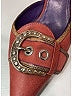 Prada 100% Leather Red Mules Size EU 37 1/2 - photo 5