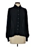 Ann Taylor 100% Polyester Black Long Sleeve Blouse Size S - photo 1