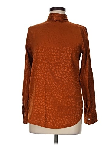 Ann Taylor LOFT Outlet Long Sleeve Blouse (view 1)