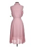 dip 100% Polyester Solid Pink Casual Dress Size L - photo 2