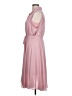 dip 100% Polyester Solid Pink Casual Dress Size L - photo 5