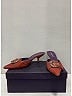 Prada 100% Leather Red Mules Size EU 37 1/2 - photo 8