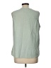 Chigant Green Sleeveless Blouse Size L - photo 2
