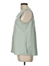 Chigant Green Sleeveless Blouse Size L - photo 5