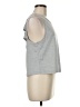 Runway 100% Polyester Silver Sleeveless T-Shirt Size M - photo 4