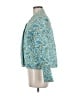 dRA Los Angeles 100% Cotton Print Teal Jacket Size M - photo 5