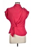 Zara 100% Polyester Red Sleeveless Blouse Size L - photo 1