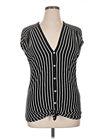 Max Studio Short Sleeve Blouse (view 1)