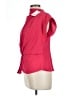 Zara 100% Polyester Red Sleeveless Blouse Size L - photo 5