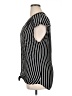 Max Studio Stripes Black Short Sleeve Blouse Size XL - photo 5