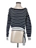 Intermix 100% Cotton Black Long Sleeve Top Size S - photo 1