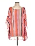 TINA Stephens 100% Polyester Pink 3/4 Sleeve Blouse Size L - photo 1
