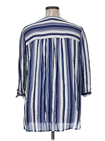 Anne Carson 3/4 Sleeve Blouse (view 2)