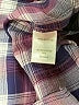 Garnet Hill 100% Cotton Plaid Maroon Purple Long Sleeve Button-Down Shirt Size 00 (petite) - photo 8