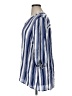 Anne Carson 100% Rayon Stripes Blue 3/4 Sleeve Blouse Size 1X - photo 5