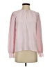 Ann Taylor 100% Polyester Pink Long Sleeve Blouse Size S - photo 1