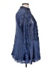 Indigo Thread Co. 100% Rayon Blue 3/4 Sleeve Blouse Size XL - photo 4