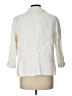 Talbots 100% Linen Ivory Blazer Size 12 - photo 2