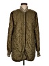 American Eagle Outfitters 100% Polyester Argyle Green Coat Size M - photo 1