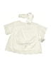Assorted Brands 100% Cotton Ivory Short Sleeve Turtleneck Size 6-9 mo - photo 1