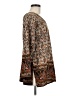 Unbranded Paisley Brown Long Sleeve Blouse One size - photo 4
