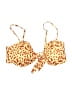 Unbranded Animal Print Gold Swimsuit Top Size M - photo 1