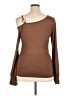Shein Brown Long Sleeve Top Size XL - photo 2