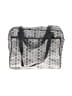 Thirty-One 100% Cotton Polka Dots Gray Tote One size - photo 1