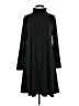 Unbranded Solid Black Casual Dress Size S - photo 1
