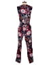 Boden 100% Viscose Paisley Red Jumpsuit Size 4L - photo 2