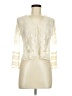 Rabbit Rabbit Rabbit Designs Ivory 3/4 Sleeve Blouse Size M - photo 1