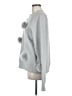 Tibi 100% Cotton Gray Pullover Sweater Size M - photo 5