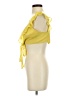 Privacy Please Yellow Sleeveless Blouse Size S - photo 5