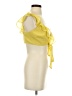 Privacy Please Yellow Sleeveless Blouse Size S - photo 4