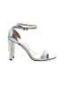 Pelle Moda Silver Sandals Size 7 1/2 - photo 1