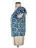 Eclair Blue Short Sleeve Top Size S - photo 5
