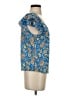 Eclair Blue Short Sleeve Top Size S - photo 4